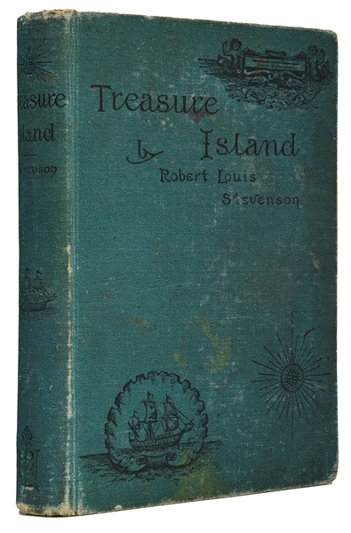  STEVENSON, Robert Louis (1850-1894). Treasure Island. Bosto...