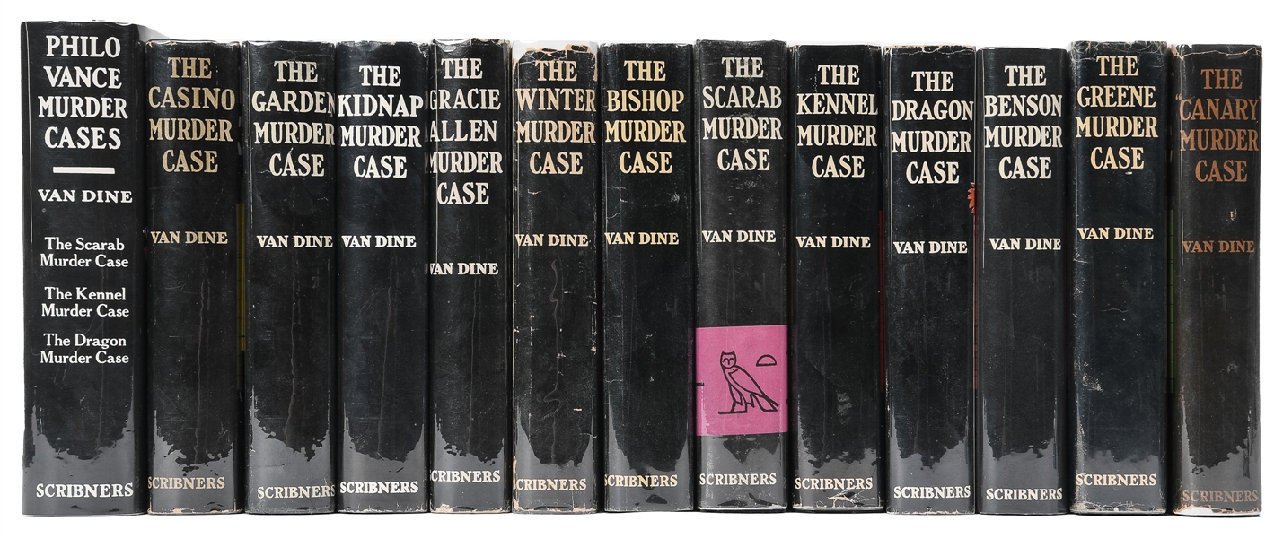  VAN DINE, S. S. (pseudonym of Willard Huntington WRIGHT, 18...