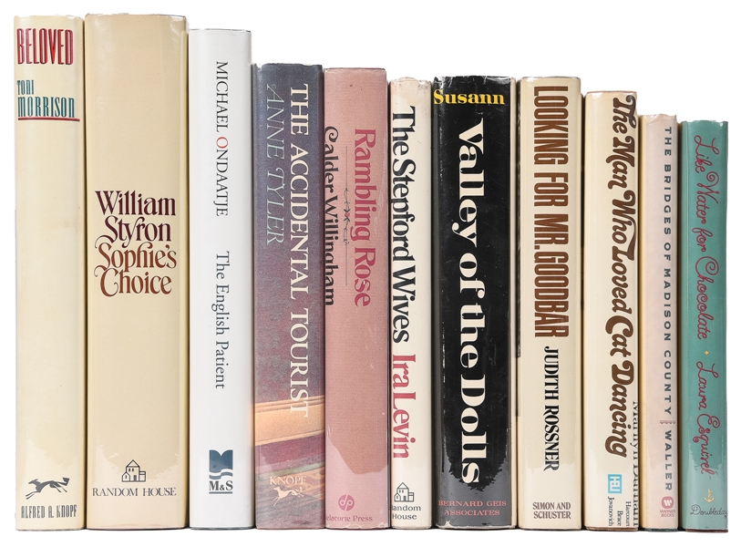  [LITERATURE INTO FILM]. A group of 11 first trade editions,...