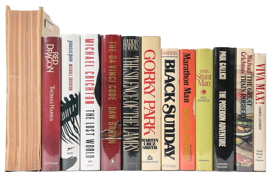  [LITERATURE INTO FILM ]. A group of 12 first trade editions...