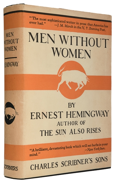  HEMINGWAY, Ernest (1899-1961). Men Without Women. New York:...