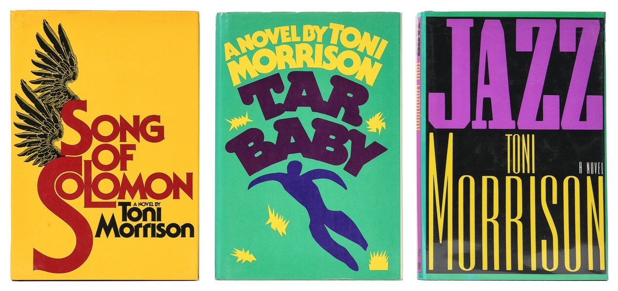  MORRISON, Toni (1931-2019). A group of 3 titles, including:...