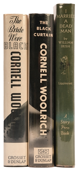  WOOLRICH, Cornell (1903-1968). A group of 3 titles, includi...