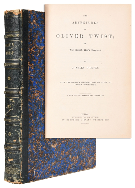  DICKENS, Charles (1812-1870). The Adventures of Oliver Twis...