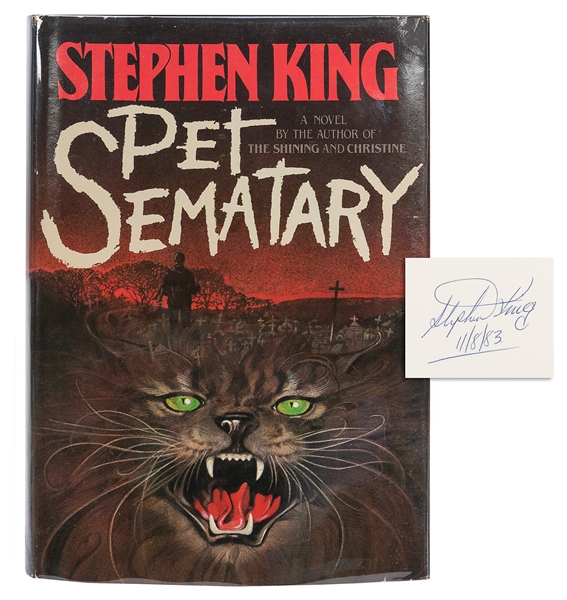  KING, Stephen. Pet Sematary. Garden City, NY: Doubleday & C...