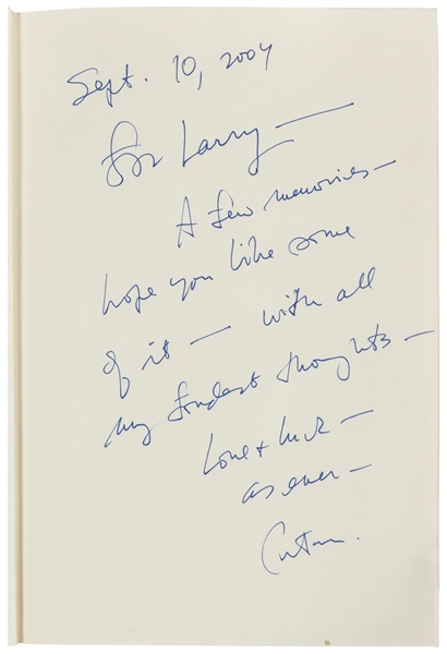  [McMURTRY, Larry (1936-2021), his copy]. BOGDANOVICH, Peter...