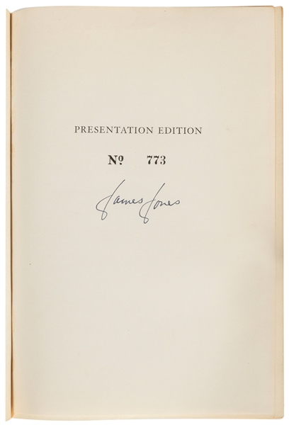  [McMURTRY, Larry (1936-2021), his copy]. JONES, James (1921...