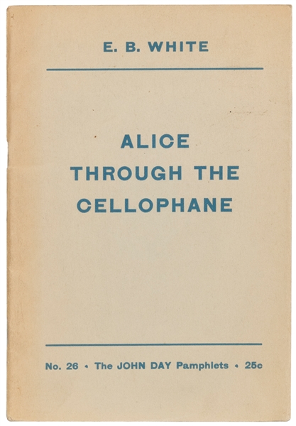  [McMURTRY, Larry (1936-2021), his copy]. WHITE, E.B. (1899-...