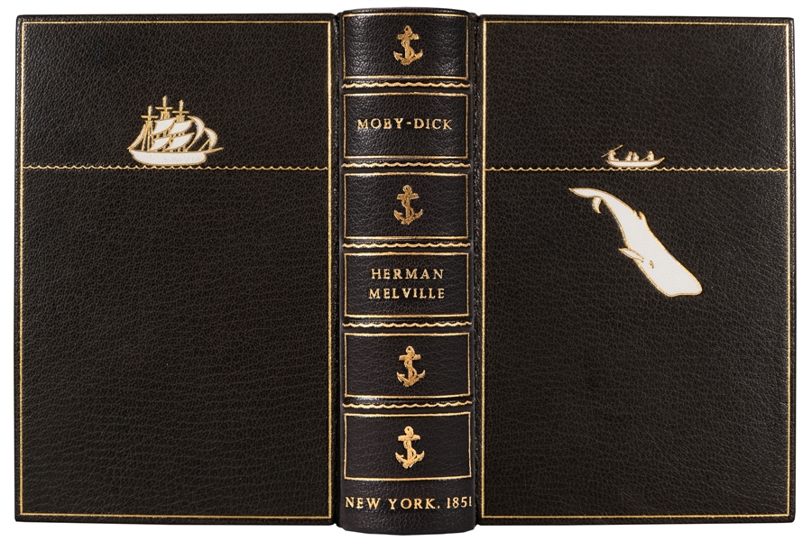  MELVILLE, Herman (1819-1891). Moby-Dick; or, The Whale. New...