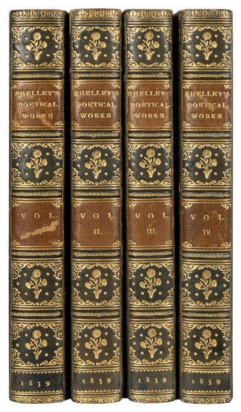  SHELLEY, Percy Bysshe (1792-1822). The Poetical Works. Lond...