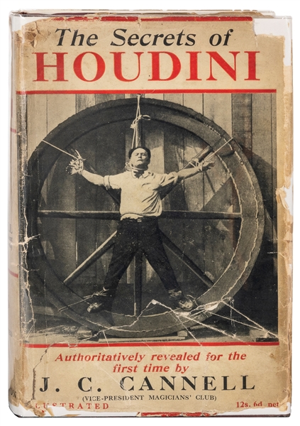  CANNELL, J.C. (1899 – 1953). The Secrets of Houdini. London...