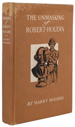  HOUDINI, Harry (Erik Weisz, 1874 – 1926). The Unmasking of ...