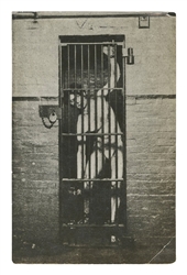  HOUDINI, Harry (Erik Weisz, 1874 – 1926). Nude Jail Cell Es...