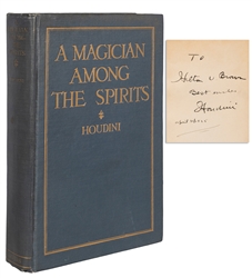  HOUDINI, Harry (Erik Weisz, 1874 – 1926). A Magician Among ...