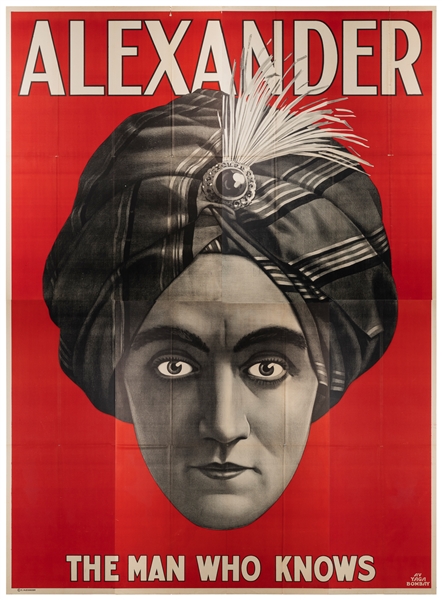  ALEXANDER (Claude A. Conlin, 1880-1954). Alexander. The Man...