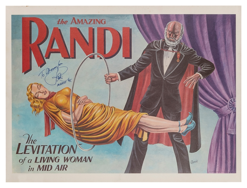  RANDI, James (James Randall Zwinge, 1928 - 2020). The Amazi...