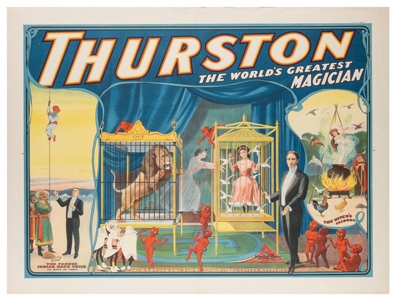  THURSTON, Howard (1869 – 1936). Thurston the World’s Greate...