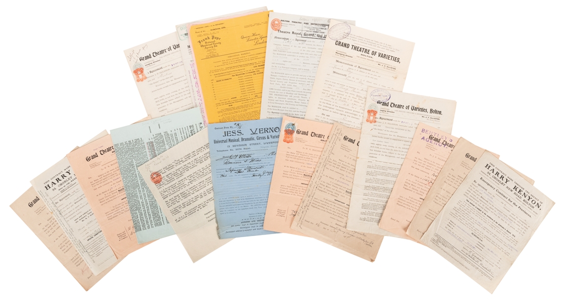  [CONTRACTS] Archive of British Magicians’ Music Hall Contra...