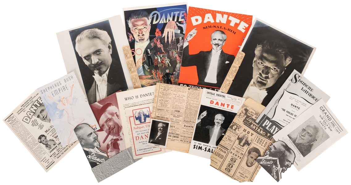  DANTE (Harry August Jansen, 1883 – 1955). Collection of Dan...