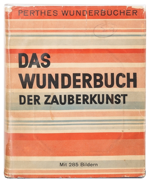  FISCHER, Ottokar. Das Wunderbuch Der Zauberkunst [Illustrat...