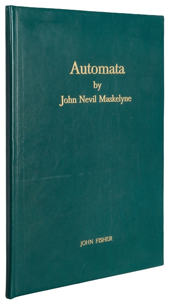  MASKELYNE, John Nevil. Automata. London: Magic Circle Found...