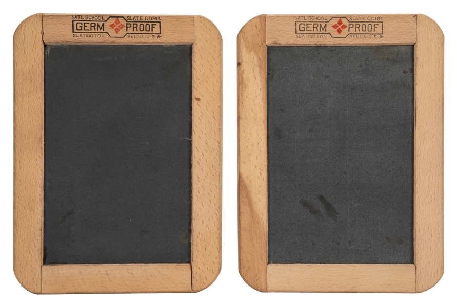  Paul Fox Slates. 1930s. A pair of Al Baker style slates use...