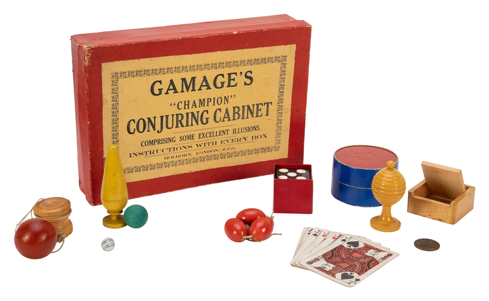  Gamages Champion Conjuring Set. London: Gamages, 1940s. A s...