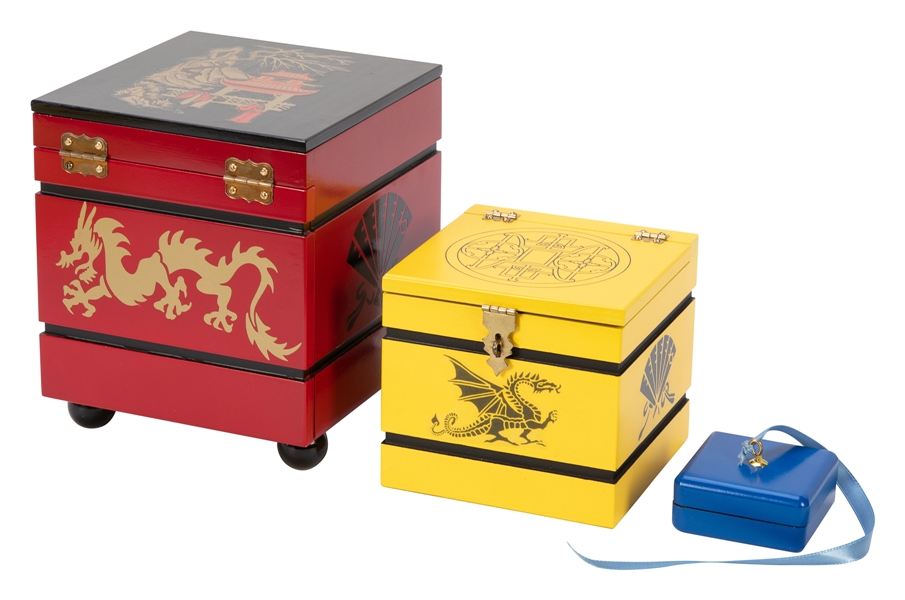  Triple Coin Boxes. Cashmere, WA: Mel Babcock (Magic House o...