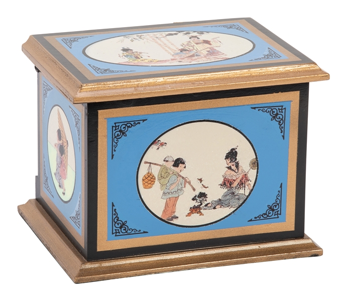  Oriental Tea Chest Rising Cards. Peoria Heights: Michael Ba...