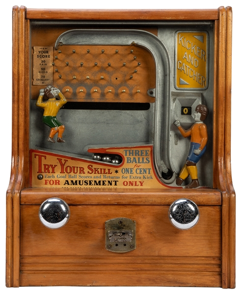  Baker 1 Cent Kicker and Catcher Game. Chicago: The Baker No...