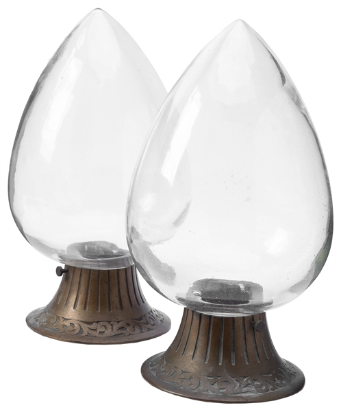  Two Apothecary Show Globes. Circa late 19th/early 20th cent...