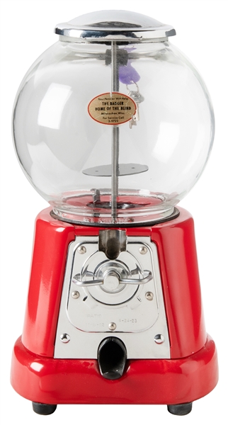  Advance 1 Cent Gumball Machine. 20th century. Advance gumba...