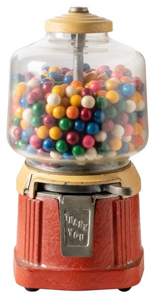  Atlas Ace 1 Cent Gumball Machine. Cleveland: Atlas Mfg. and...