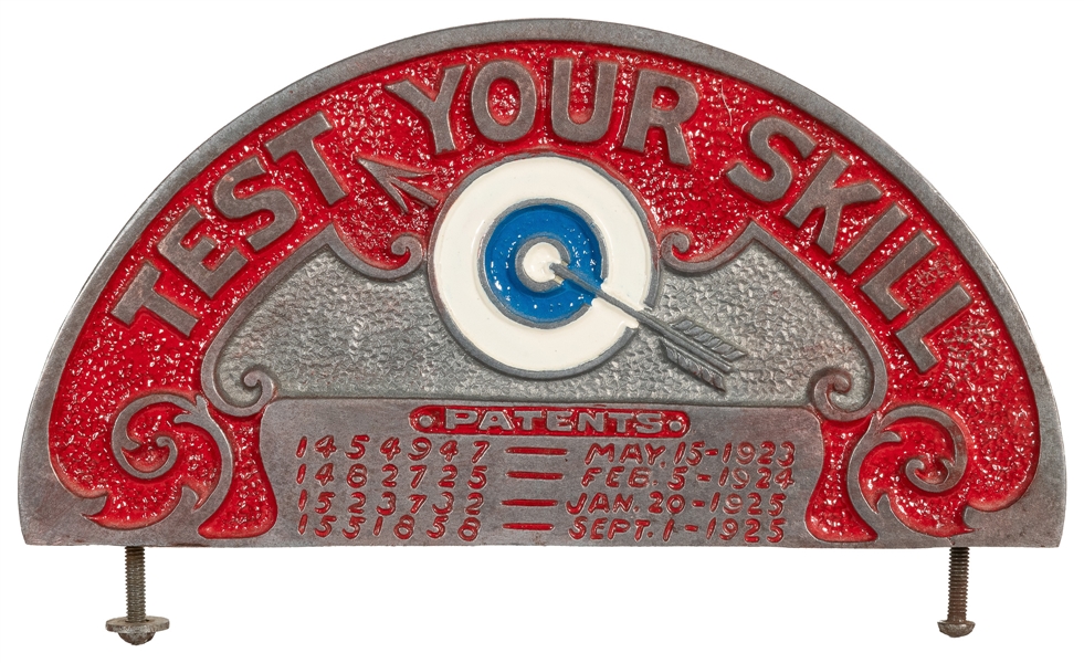  A.B.T. Target Shooting Game Marquee. Chicago: A.B.T. Mfg. C...