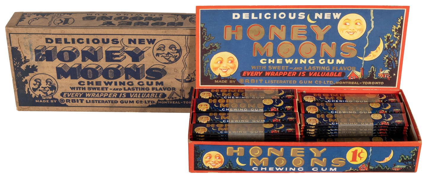  Orbit Honey Moons Chewing Gum in Original Box. Montreal/Tor...