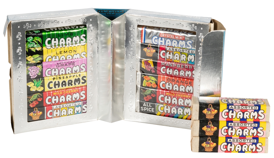  Charms Candy Gift Package [and] Assorted Charms Lot. Bloomf...