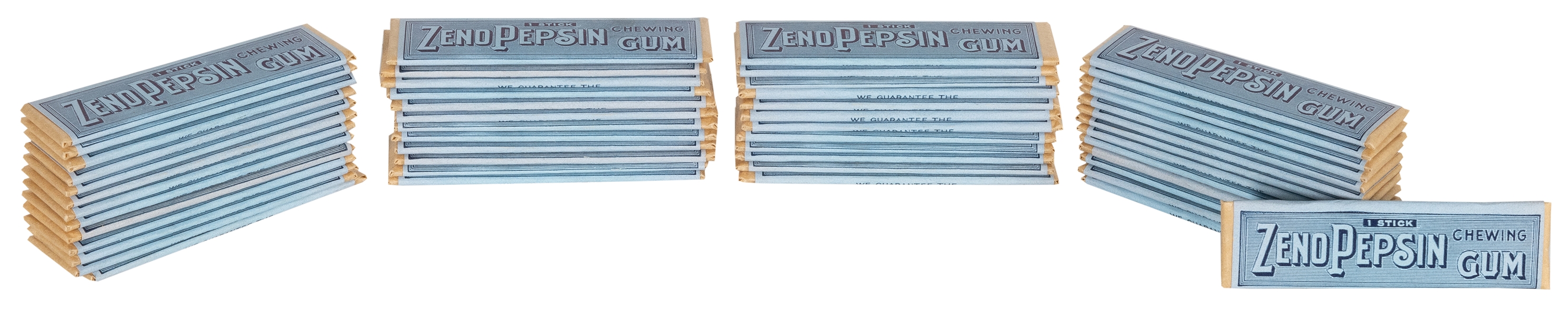  Zeno Pepsin Chewing Gum Lot. Over 60 Single Sticks. Chicago...