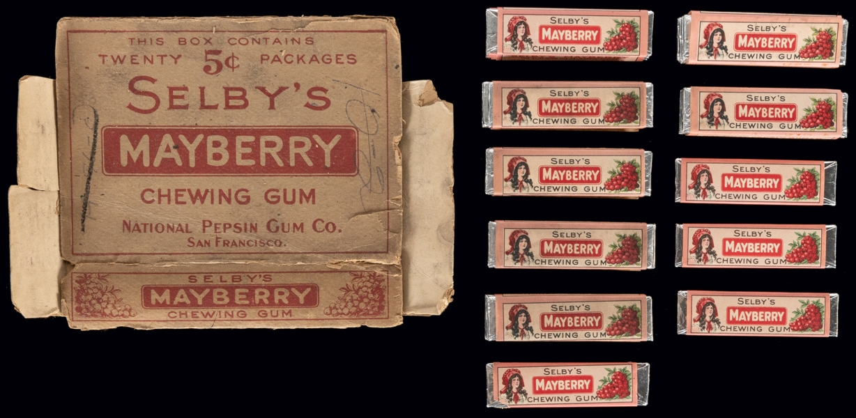  Selby’s Mayberry Chewing Gum Lot. San Francisco: National P...