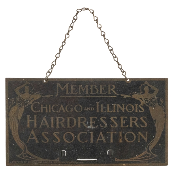  Chicago and Illinois Hairdressers Association Art Deco-Styl...