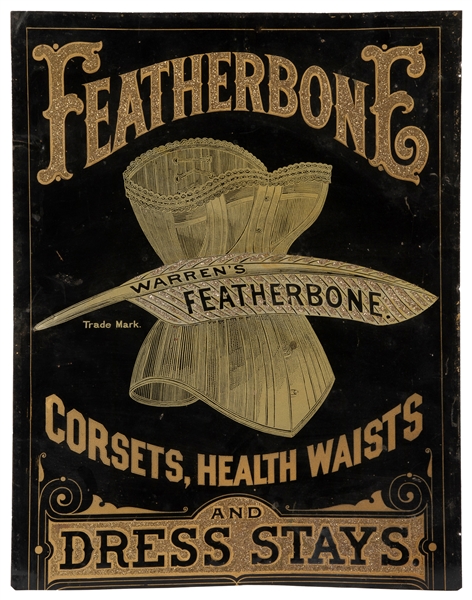  “Warren’s Featherbone Corsets, Health Waists and Dress Stay...