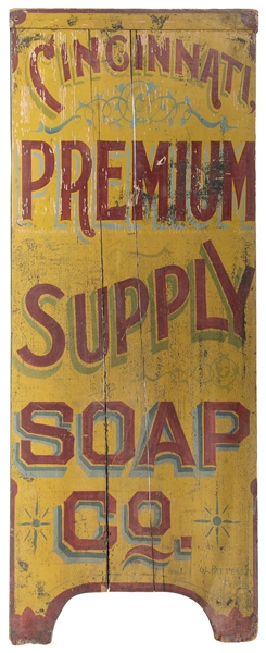  Cincinnati Premium Supply Soap Co. Sign. Cincinnati: Cincin...