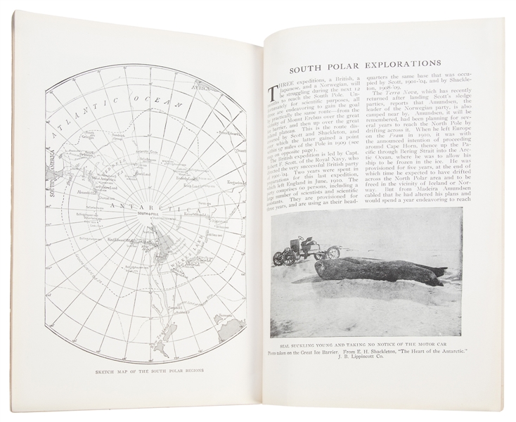  [SHIRASE, Nobu (1861-1946)]. The Struggle for the South Pol...