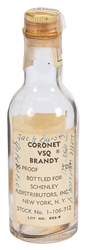  [BURSEY, Jack, Lt. Commander (1903-1980). A bottle of brand...