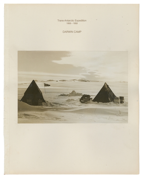  [COMMONWEALTH TRANS-ANTARCTIC EXPEDITION]. An original phot...