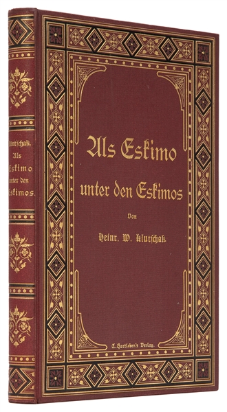  KLUTSCHAK, Heinrich (1848-1890). Als Eskimo unter den Eskim...