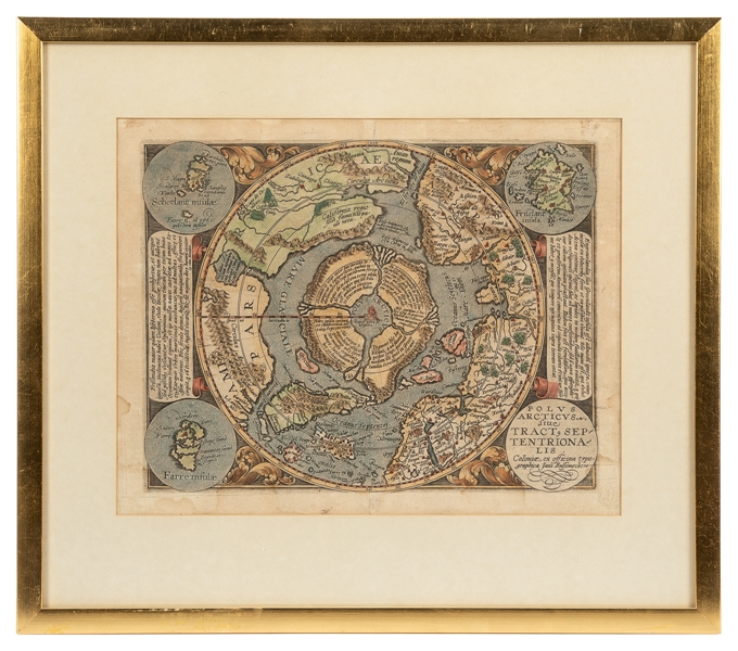  [MAP -- ARCTIC]. BUSSEMACHER, Johannes (fl. c.1580-1613). P...