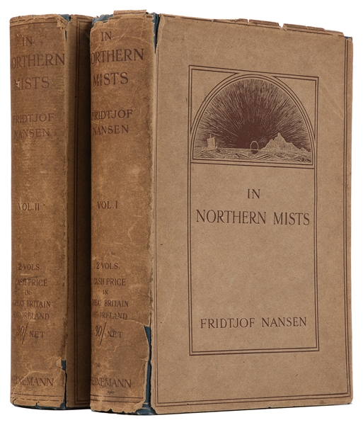  NANSEN, Fridtjof (1861-1930). In Northern Mists. London: Wi...