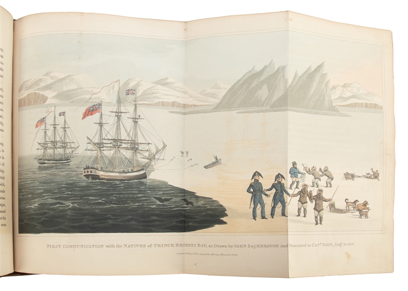  ROSS, John, Sir (1777-1856). A Voyage of Discovery, Made Un...