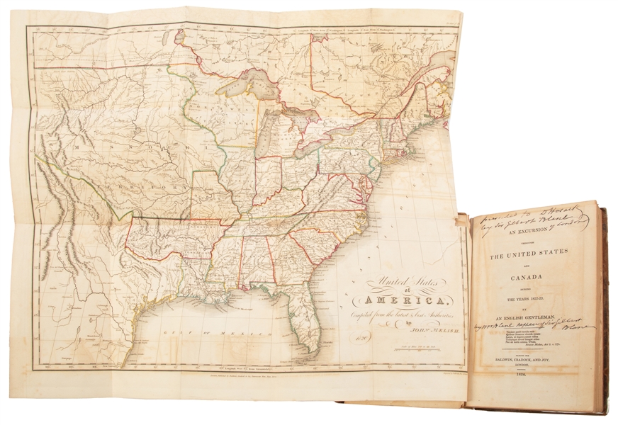  [BLANE, William N. (1800-1825)]. An Excursion through the U...