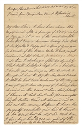  [HAWAII]. SUMMERS, William H., Captani. Autograph letter si...
